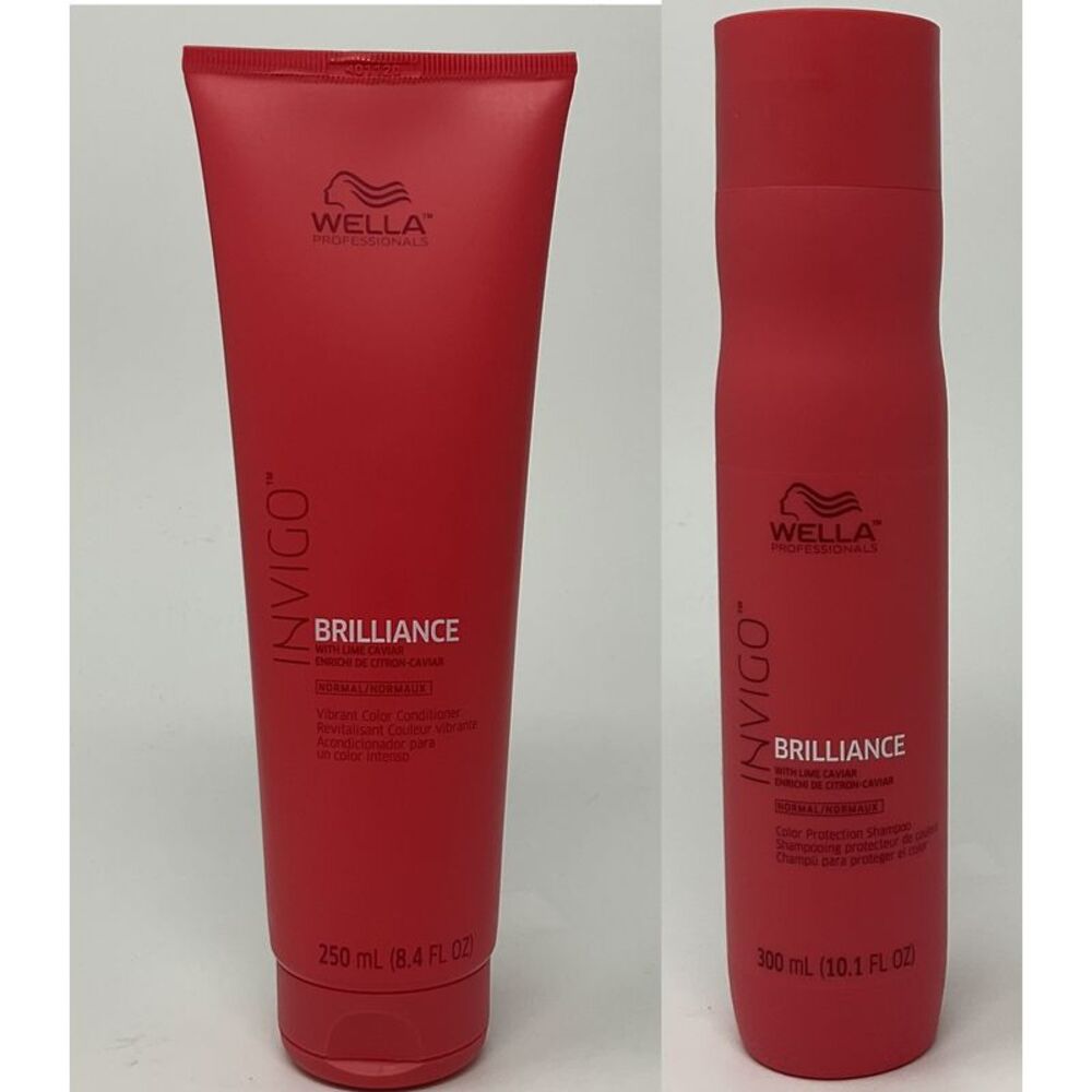 Wella Invigo Brilliance Normal/Fine Shampoo(10.1fl.oz) & Conditioner(8.4fl.oz)